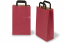 Paper carrier bags with folded handles - red, 220 x 105 x 360 mm | PIT Packaging.ie | Bestbuyenvelopes