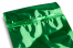 Example of the sealing seam of the seal tong type 420CT on a green metallic foil envelope | PIT Packaging.ie | Bestbuyenvelopes