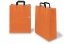 Paper carrier bags with folded handles - orange, 320 x 140 x 420 mm | PIT Packaging.ie | Bestbuyenvelopes