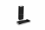 Block bottom paper bags black - 70 x 40 x 205 mm without window, 100 ml | PIT Packaging.ie | Bestbuyenvelopes