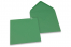 Coloured greeting card envelopes - dark green, 155 x 155 mm | PIT Packaging.ie | Bestbuyenvelopes