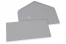Coloured greeting card envelopes - grey, 110 x 220 mm | PIT Packaging.ie | Bestbuyenvelopes