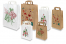 Christmas paper carrier bags | PIT Packaging.ie | Bestbuyenvelopes