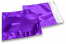 Coloured metallic foil envelopes purple - 220 x 220 mm | PIT Packaging.ie | Bestbuyenvelopes
