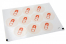 Birth envelope seals - safety pin red | PIT Packaging.ie | Bestbuyenvelopes