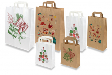 Christmas paper carrier bags | PIT Packaging.ie | Bestbuyenvelopes