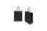 Paper carrier bags with twisted handles - black, 180 x 80 x 220 mm, 90 gsm | PIT Packaging.ie | Bestbuyenvelopes