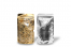 Stand up pouches metallic transparent - gold metallic, 130 x 225 x 70 mm - 500 ml | PIT Packaging.ie | Bestbuyenvelopes