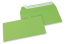 Apple green coloured paper envelopes - 110 x 220 mm | PIT Packaging.ie | Bestbuyenvelopes