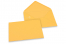 Coloured greeting card envelopes - yellow-gold, 133 x 184 mm | PIT Packaging.ie | Bestbuyenvelopes
