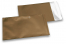 Gold coloured matt metallic foil envelopes - 114 x 162 mm | PIT Packaging.ie | Bestbuyenvelopes