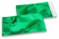 Coloured metallic foil envelopes green - 114 x 229 mm | PIT Packaging.ie | Bestbuyenvelopes