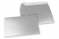 Silver metallic coloured paper envelopes - 114 x 162 mm | PIT Packaging.ie | Bestbuyenvelopes