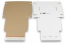 Folding post boxes with seal strip - white | PIT Packaging.ie | Bestbuyenvelopes