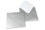 Coloured greeting card envelopes - silver, 155 x 155 mm | PIT Packaging.ie | Bestbuyenvelopes