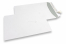 White paper envelopes, 220 x 312 mm (EA4), 120 gram, strip closure | PIT Packaging.ie | Bestbuyenvelopes