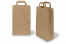 Paper carrier bags with folded handles - brown, 220 x 105 x 360 mm | PIT Packaging.ie | Bestbuyenvelopes