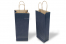 Paper wine bags - dark blue | PIT Packaging.ie | Bestbuyenvelopes