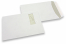 Window envelopes, white, 220 x 312 mm (EA4), window on left 40 x 110 mm, window position 20 mm from the left side and 50 mm from the top, 120 gram, gummed closure, weight each approx. 18 g. | PIT Packaging.ie | Bestbuyenvelopes