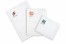 White paper bubble envelopes (80 gsm) - example with print on the frontside | PIT Packaging.ie | Bestbuyenvelopes