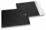 Black coloured matt metallic foil envelopes - 165 x 165 mm | PIT Packaging.ie | Bestbuyenvelopes