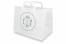 Paper take-away bags - white + snacks | PIT Packaging.ie | Bestbuyenvelopes