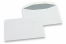 White paper envelopes, 114 x 162 mm (C6), 80 gram, gummed closure, weight each approx. 3 g.  | PIT Packaging.ie | Bestbuyenvelopes