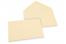 Coloured greeting card envelopes - ivory white, 133 x 184 mm | PIT Packaging.ie | Bestbuyenvelopes