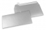 Silver metallic coloured paper envelopes - 110 x 220 mm | PIT Packaging.ie | Bestbuyenvelopes