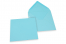 Coloured greeting card envelopes - sky blue, 155 x 155 mm | PIT Packaging.ie | Bestbuyenvelopes