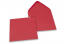 Coloured greeting card envelopes - red, 155 x 155 mm | PIT Packaging.ie | Bestbuyenvelopes
