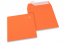 Orange coloured paper envelopes - 160 x 160 mm | PIT Packaging.ie | Bestbuyenvelopes