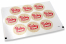 Birth envelope seals - babyshower checkered | PIT Packaging.ie | Bestbuyenvelopes