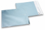 Ice blue coloured matt metallic foil envelopes - 165 x 165 mm | PIT Packaging.ie | Bestbuyenvelopes