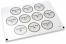 Party envelope seals - save the date | PIT Packaging.ie | Bestbuyenvelopes