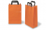 Paper carrier bags with folded handles - orange, 220 x 105 x 360 mm | PIT Packaging.ie | Bestbuyenvelopes