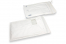 White air-cushioned envelopes with window - 225 x 340 mm, window on left 55 x 90 mm, window position 15 mm from the leftside and 70 mm from the top | PIT Packaging.ie | Bestbuyenvelopes
