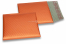 ECO matt metallic bubble envelopes - orange 165 x 165 mm | PIT Packaging.ie | Bestbuyenvelopes