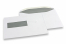 Window envelopes, white, 162 x 229 mm (C5), window on left 40 x 110 mm, window position 20 mm from the left side and 72 mm from the bottom, 90 gram, gummed closure, weight each approx. 7 g. | PIT Packaging.ie | Bestbuyenvelopes