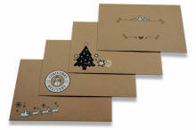 Recycled Christmas envelopes | PIT Packaging.ie | Bestbuyenvelopes