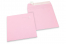 Light pink coloured paper envelopes - 160 x 160 mm | PIT Packaging.ie | Bestbuyenvelopes