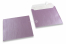 Lilac coloured mother-of-pearl envelopes - 155 x 155 mm | PIT Packaging.ie | Bestbuyenvelopes