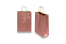 Paper carrier bags with twisted handles - red metallic, 220 x 100 x 310 mm, 90 gsm | PIT Packaging.ie | Bestbuyenvelopes