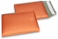 ECO matt metallic bubble envelopes - orange 180 x 250 mm | PIT Packaging.ie | Bestbuyenvelopes