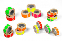 Round coloured labels | PIT Packaging.ie | Bestbuyenvelopes