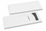 Cutlery bags white with incision + dark grey paper napkin | PIT Packaging.ie | Bestbuyenvelopes
