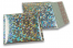 ECO metallic bubble envelopes - silver holographic 165 x 165 mm | PIT Packaging.ie | Bestbuyenvelopes