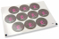 Baptism envelope seals - pink hand with small gray hand | PIT Packaging.ie | Bestbuyenvelopes
