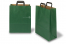 Paper carrier bags with folded handles - green, 320 x 140 x 420 mm | PIT Packaging.ie | Bestbuyenvelopes