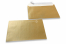 Gold coloured mother-of-pearl envelopes - 162 x 229 mm | PIT Packaging.ie | Bestbuyenvelopes